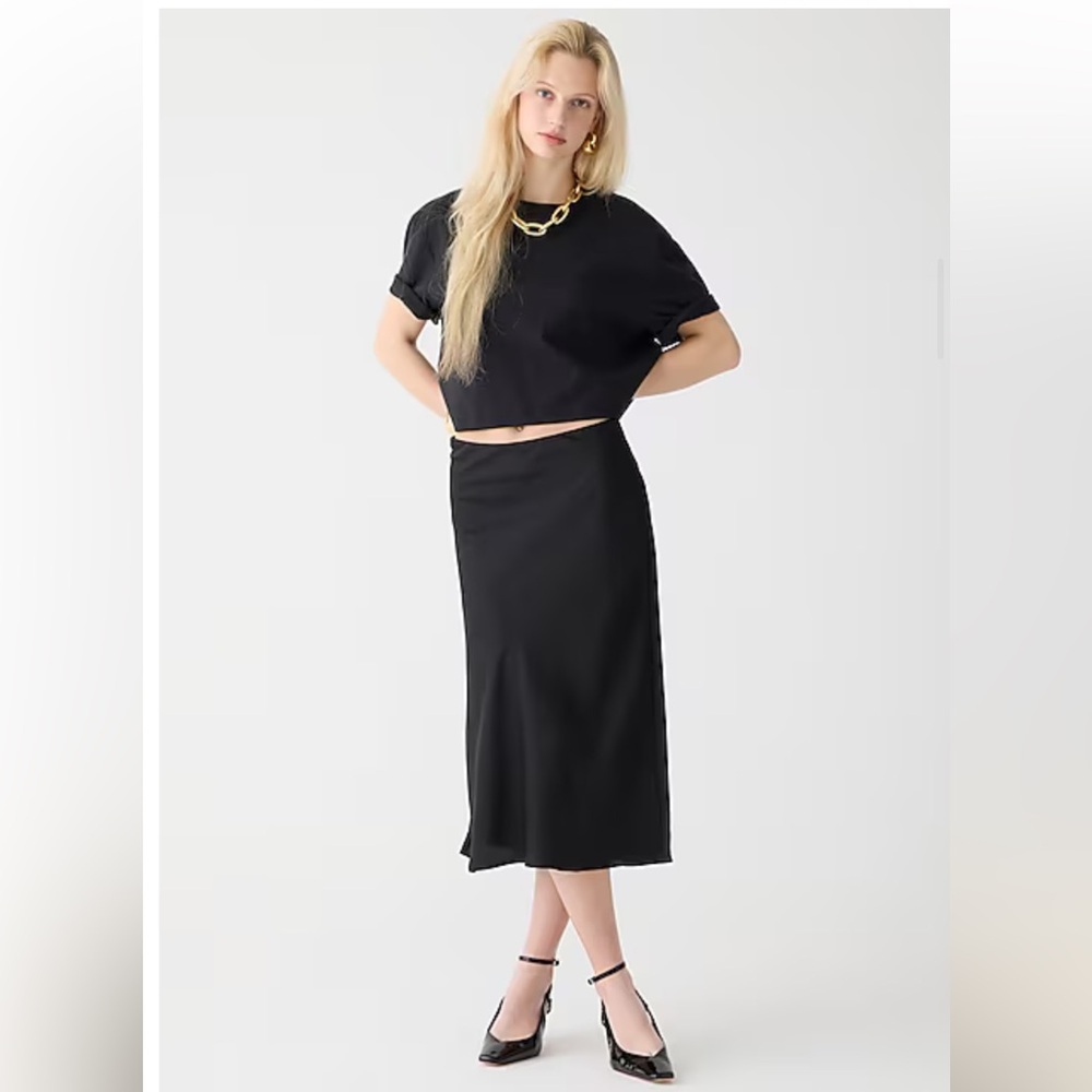 J Crew Gwyneth Slip Skirt Sz. M